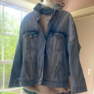 Zara Jean jacket oversized
